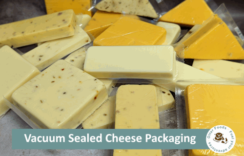 Vacuum Sealed Cheese Packaging