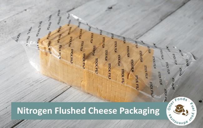 nitrogen flushed private label cheese sticks cheese packaging